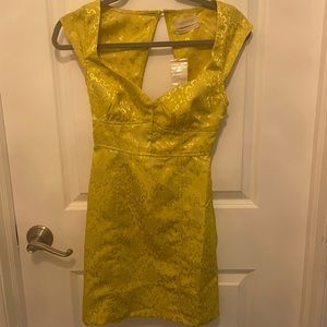 Urban outfitters size xs yellow dress